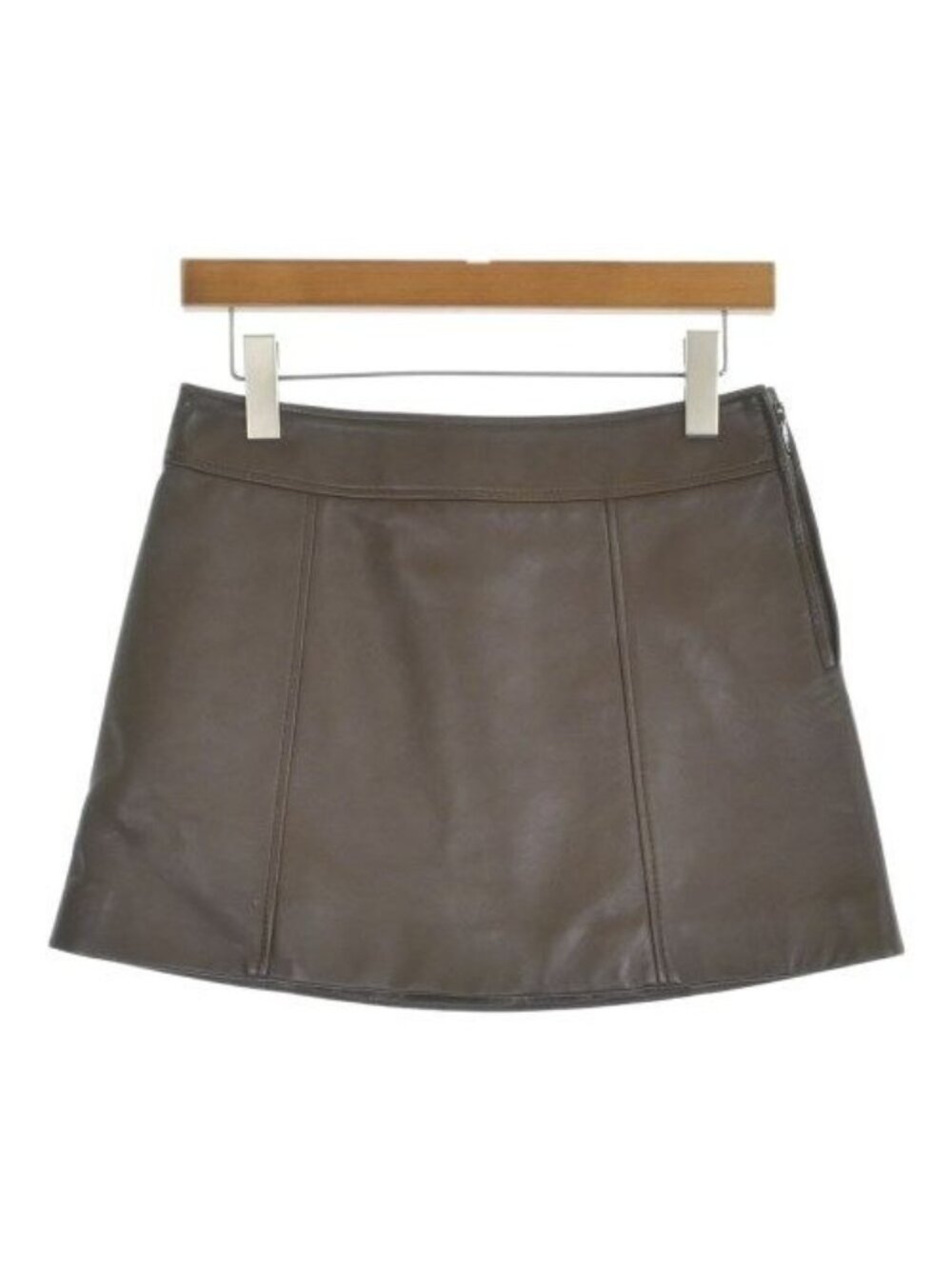 Celine Mini Skirt Brown